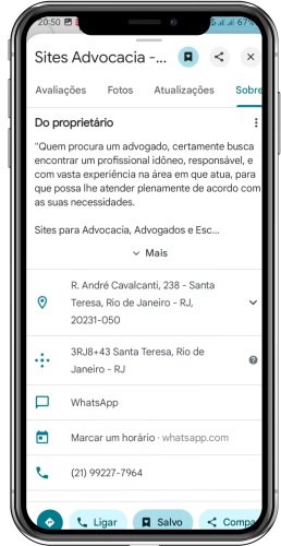 Criação Google Meu Negócio